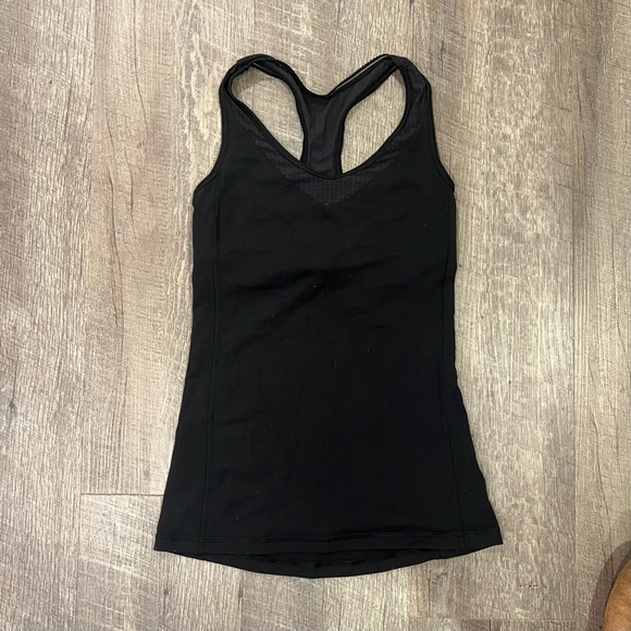 Lululemon Deep Breath Tank Black - Picture 4 of 5